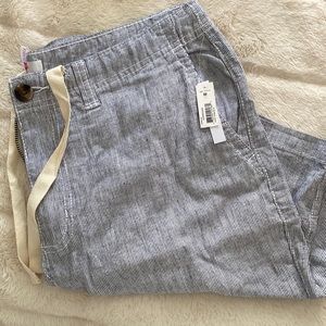 NEW mens linen shorts